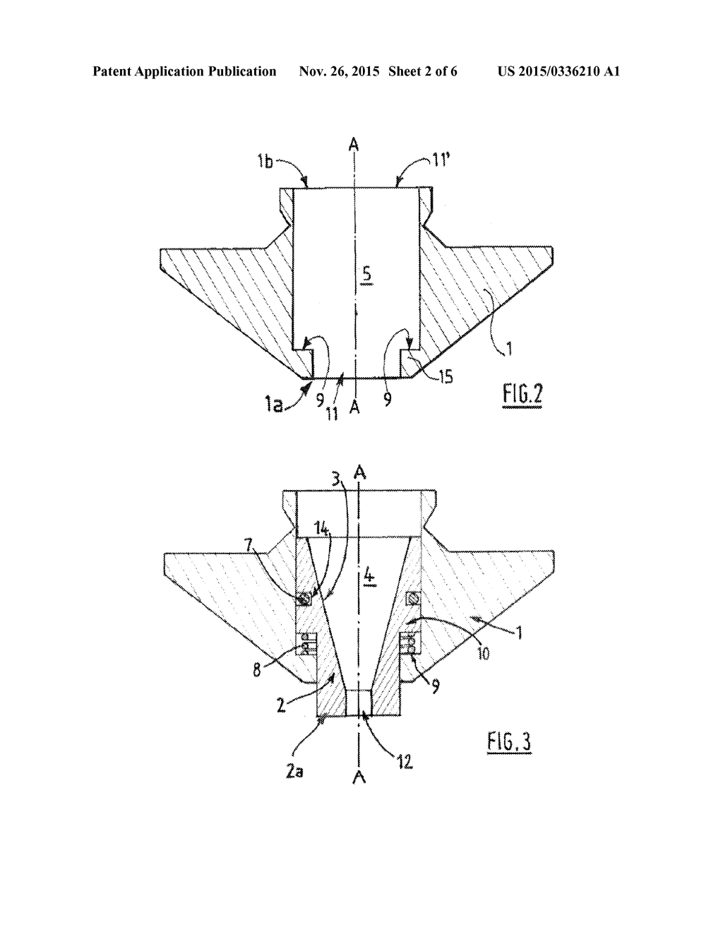 LASER NOZZLE WITH MOBILE ELEMENT OF IMPROVED EXTERNAL PROFILE - diagram, schematic, and image 03