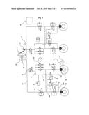 Hydraulic Braking System Having a Temporary Store diagram and image