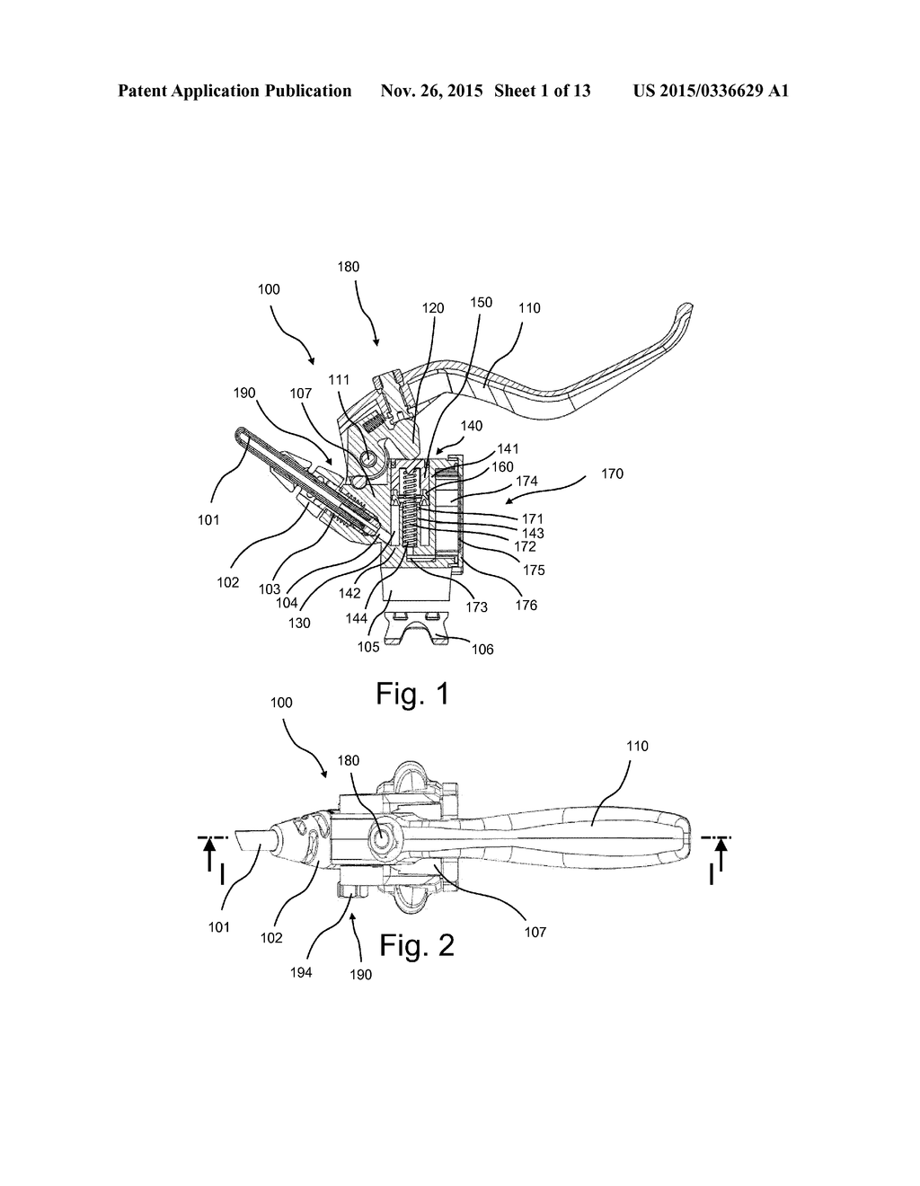 Master Cylinder Device for a Hydraulic Disk Brake - diagram, schematic, and image 02