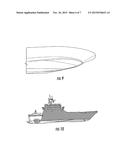 HYBRID VEE-HULL WITH SPONSONS diagram and image