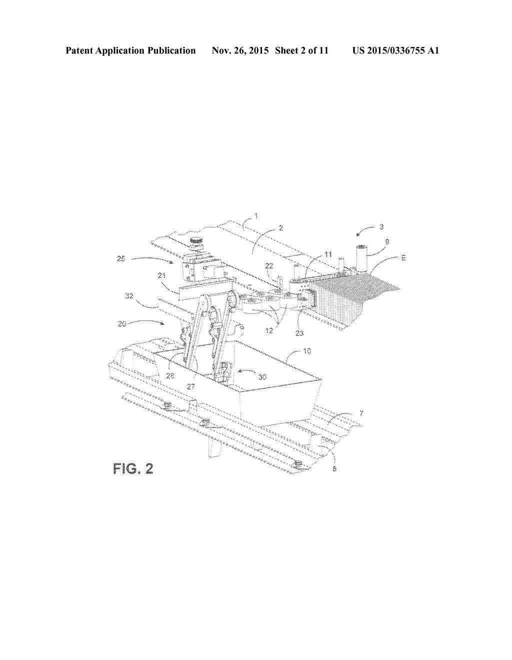 METHOD FOR AUTOMATED FILLLING OF A MAIL TRAY FROM A VERTICAL STACKER - diagram, schematic, and image 03