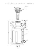 BEVERAGE DISPENSER AND VARIABLE PRESSURE REGULATOR CAP ASSEMBLY diagram and image