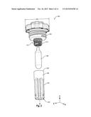 BEVERAGE DISPENSER AND VARIABLE PRESSURE REGULATOR CAP ASSEMBLY diagram and image