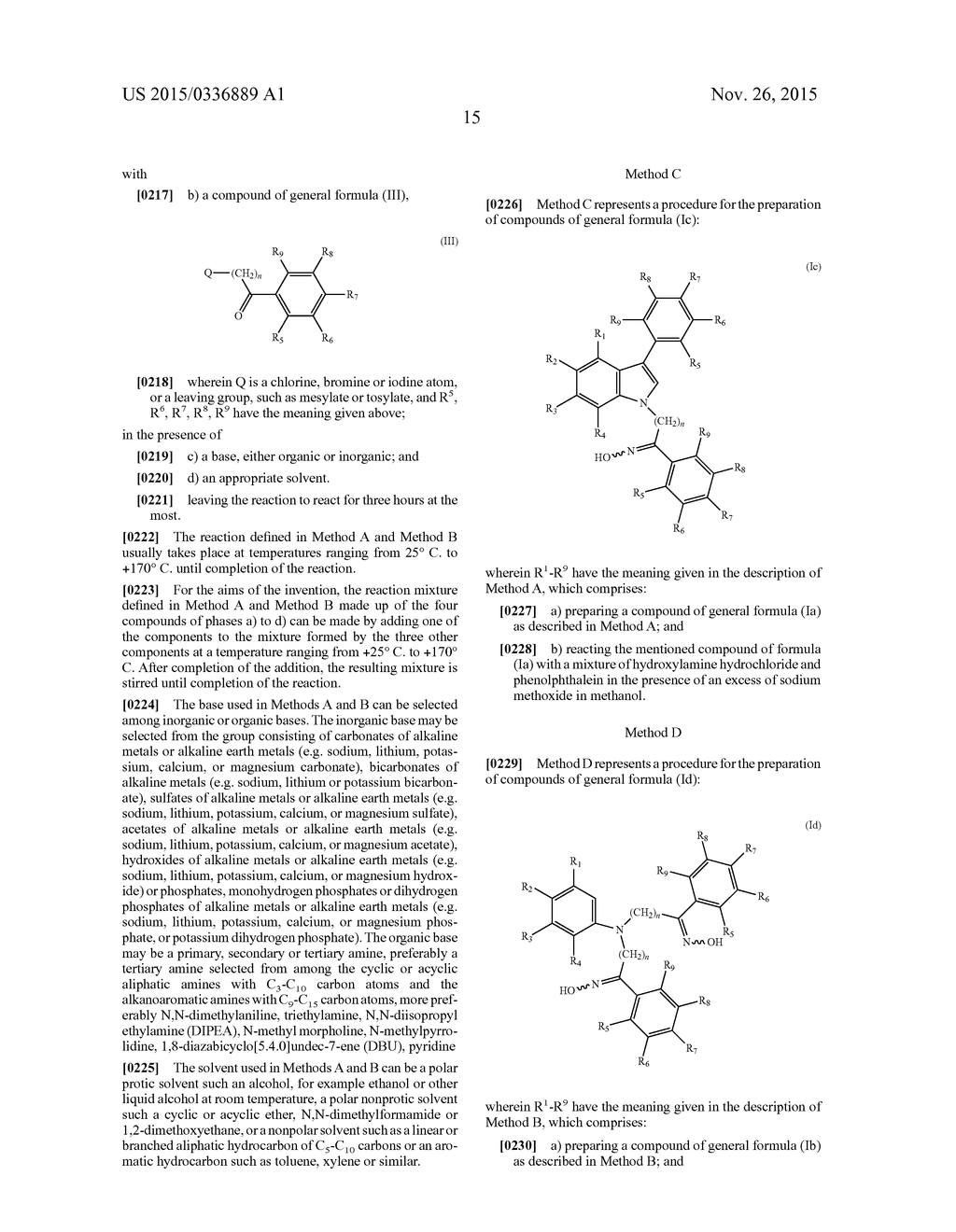 INDOLE DERIVATIVES, PHARMACEUTICAL COMPOSITIONS CONTAINING SUCH INDOLES     AND THEIR USE AS DNA METHYLATION MODULATORS - diagram, schematic, and image 16