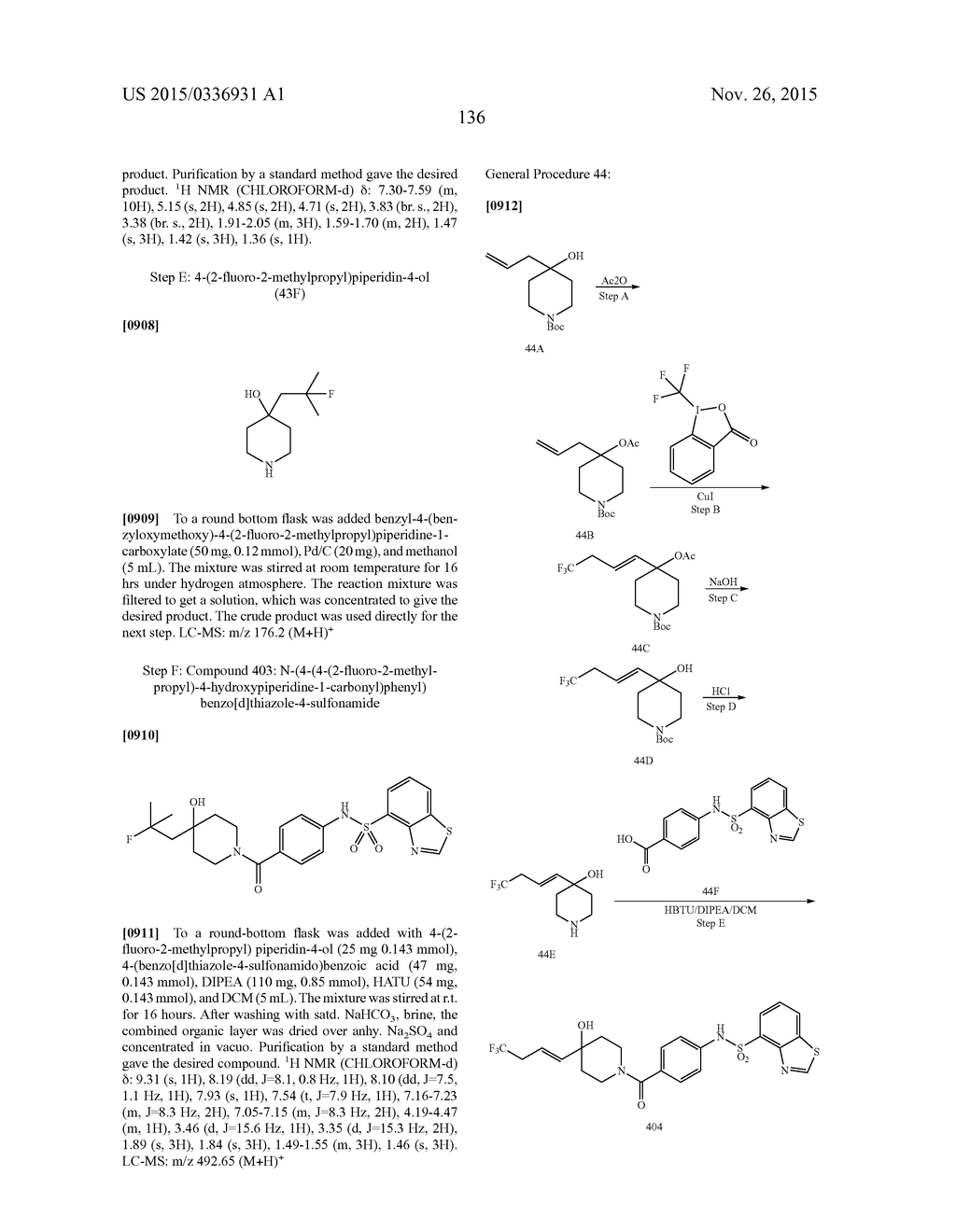 THERAPEUTIC COMPOUNDS AND COMPOSITIONS - diagram, schematic, and image 137