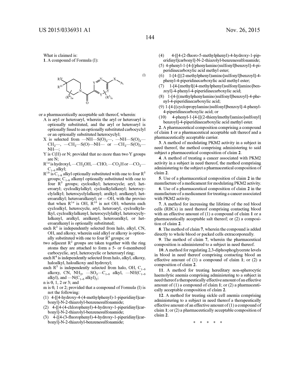 THERAPEUTIC COMPOUNDS AND COMPOSITIONS - diagram, schematic, and image 145