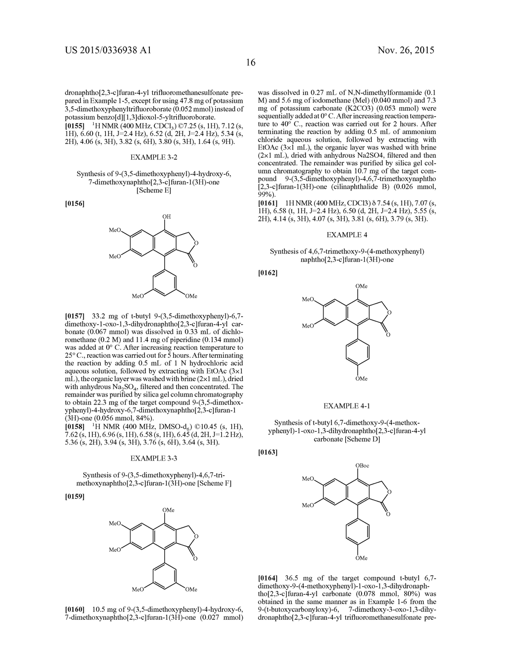 METHOD FOR PREPARATION OF JUSTICIDIN A DERIVATIVES OF ARYLNAPHTHALENE     LIGNAN STRUCTURE - diagram, schematic, and image 17