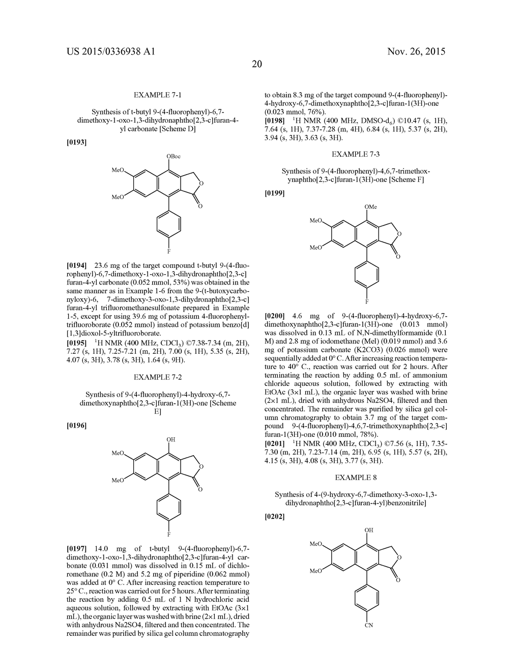 METHOD FOR PREPARATION OF JUSTICIDIN A DERIVATIVES OF ARYLNAPHTHALENE     LIGNAN STRUCTURE - diagram, schematic, and image 21