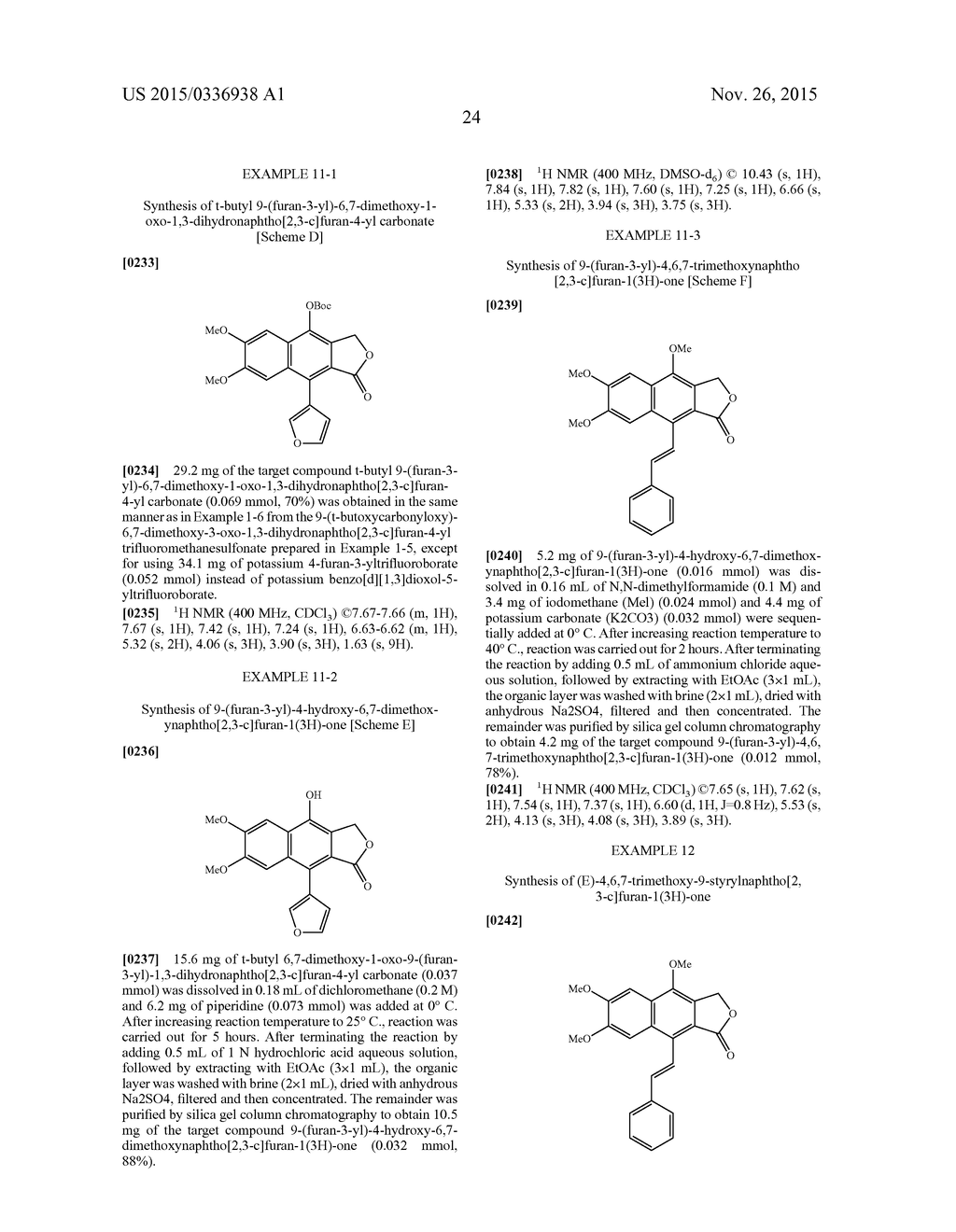 METHOD FOR PREPARATION OF JUSTICIDIN A DERIVATIVES OF ARYLNAPHTHALENE     LIGNAN STRUCTURE - diagram, schematic, and image 25