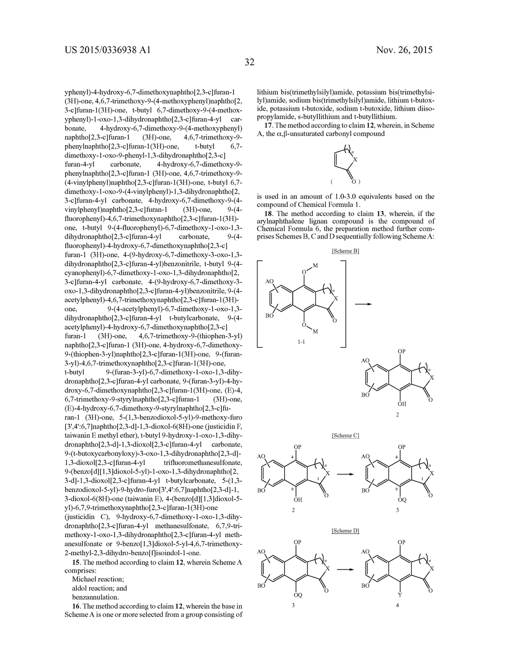 METHOD FOR PREPARATION OF JUSTICIDIN A DERIVATIVES OF ARYLNAPHTHALENE     LIGNAN STRUCTURE - diagram, schematic, and image 33