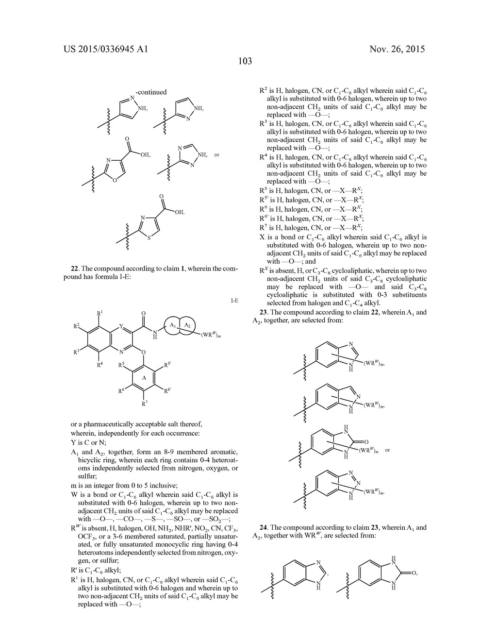 QUINOLINE AND QUINAZOLINE AMIDES AS MODULATORS OF SODIUM CHANNELS - diagram, schematic, and image 104