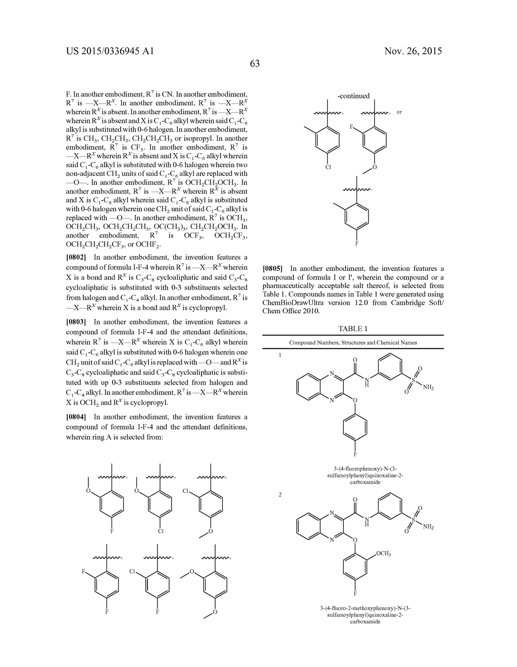 QUINOLINE AND QUINAZOLINE AMIDES AS MODULATORS OF SODIUM CHANNELS - diagram, schematic, and image 64