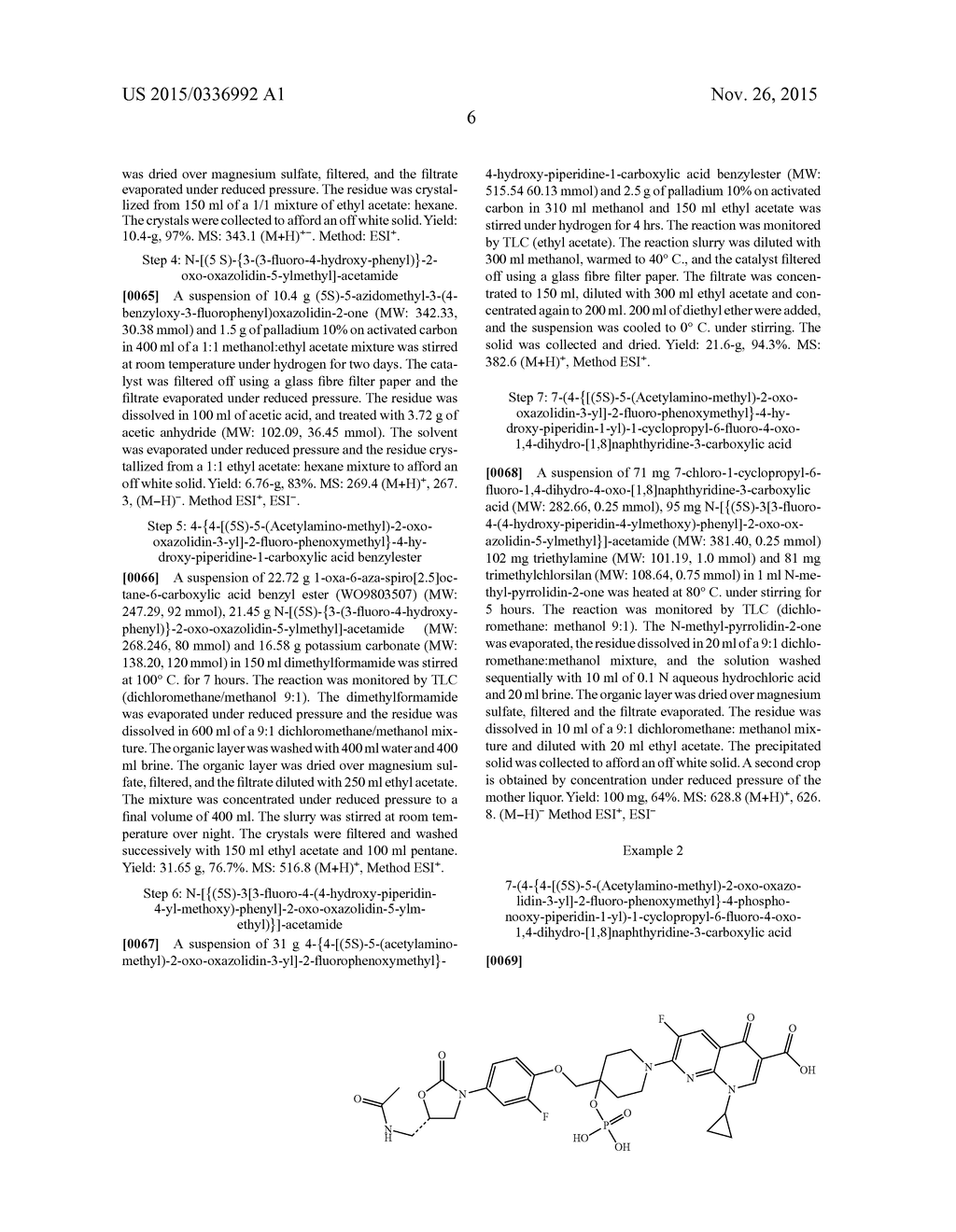 OXAZOLIDINONE-QUINOLONE HYBRID ANTIBIOTICS - diagram, schematic, and image 07