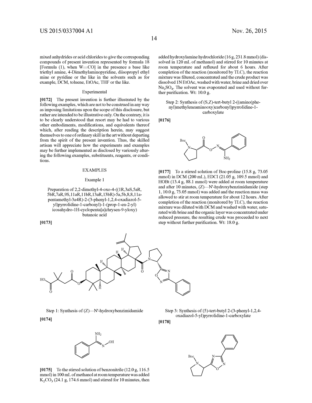 NOVEL BETULINIC ACID PROLINE DERIVATIVES AS HIV INHIBITORS - diagram, schematic, and image 15