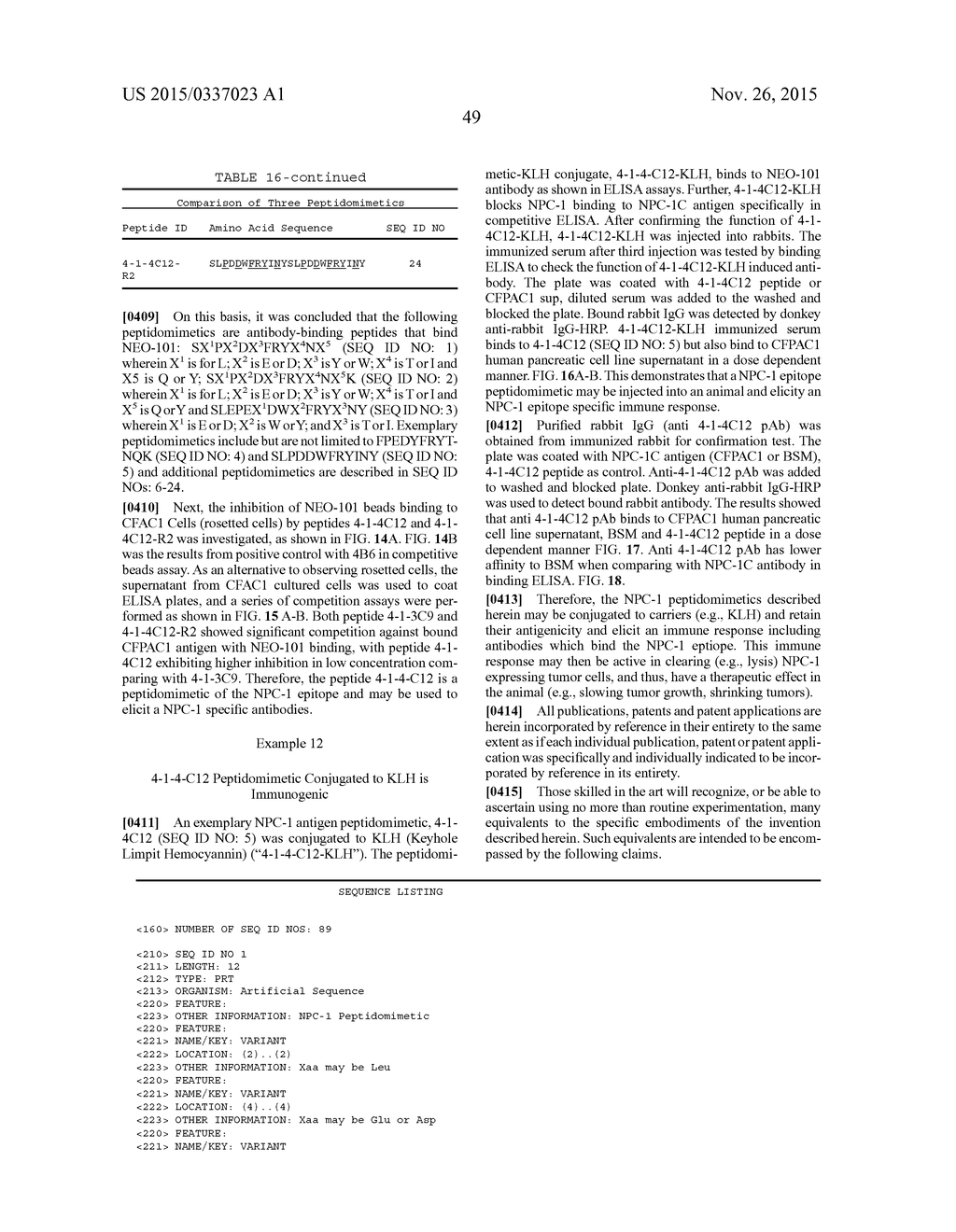 Colon and Pancreas Cancer Peptidomimetics - diagram, schematic, and image 64