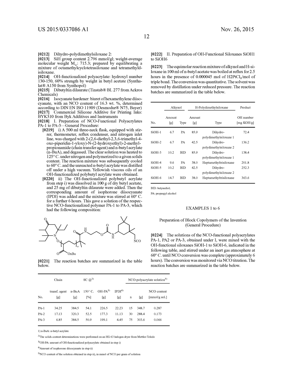 BLOCK COPOLYMERS HAVING A POLYDIMETHYLSILOXANE BLOCK - diagram, schematic, and image 13