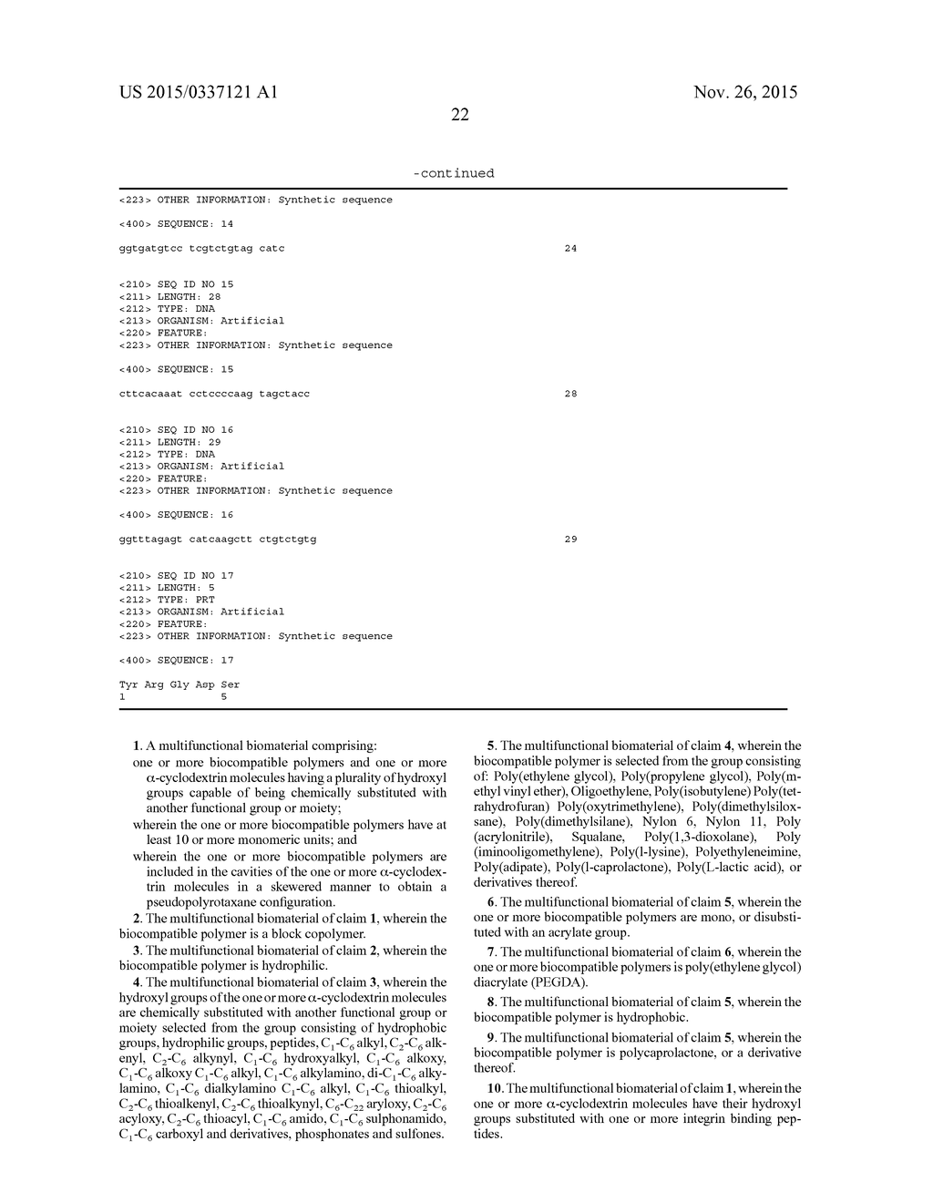 MULTIFUNCTIONAL TUNABLE BIOMATERIALS FOR TISSUE ENGINEERING - diagram, schematic, and image 42