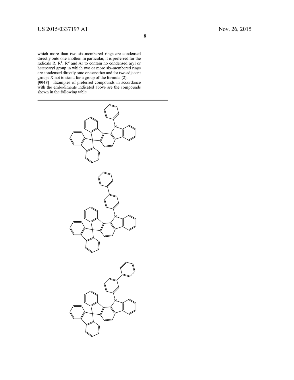 MATERIALS FOR ORGANIC ELECTROLUMINESCENT DEVICES - diagram, schematic, and image 09