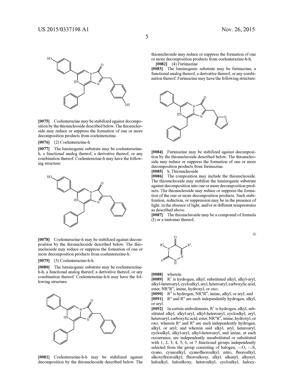 COMPOSITIONS AND METHODS FOR STABILIZING LUMINOGENIC SUBSTRATES - diagram, schematic, and image 28