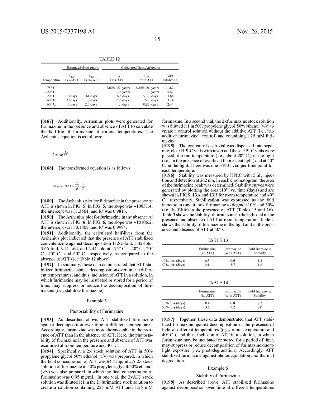 COMPOSITIONS AND METHODS FOR STABILIZING LUMINOGENIC SUBSTRATES - diagram, schematic, and image 38