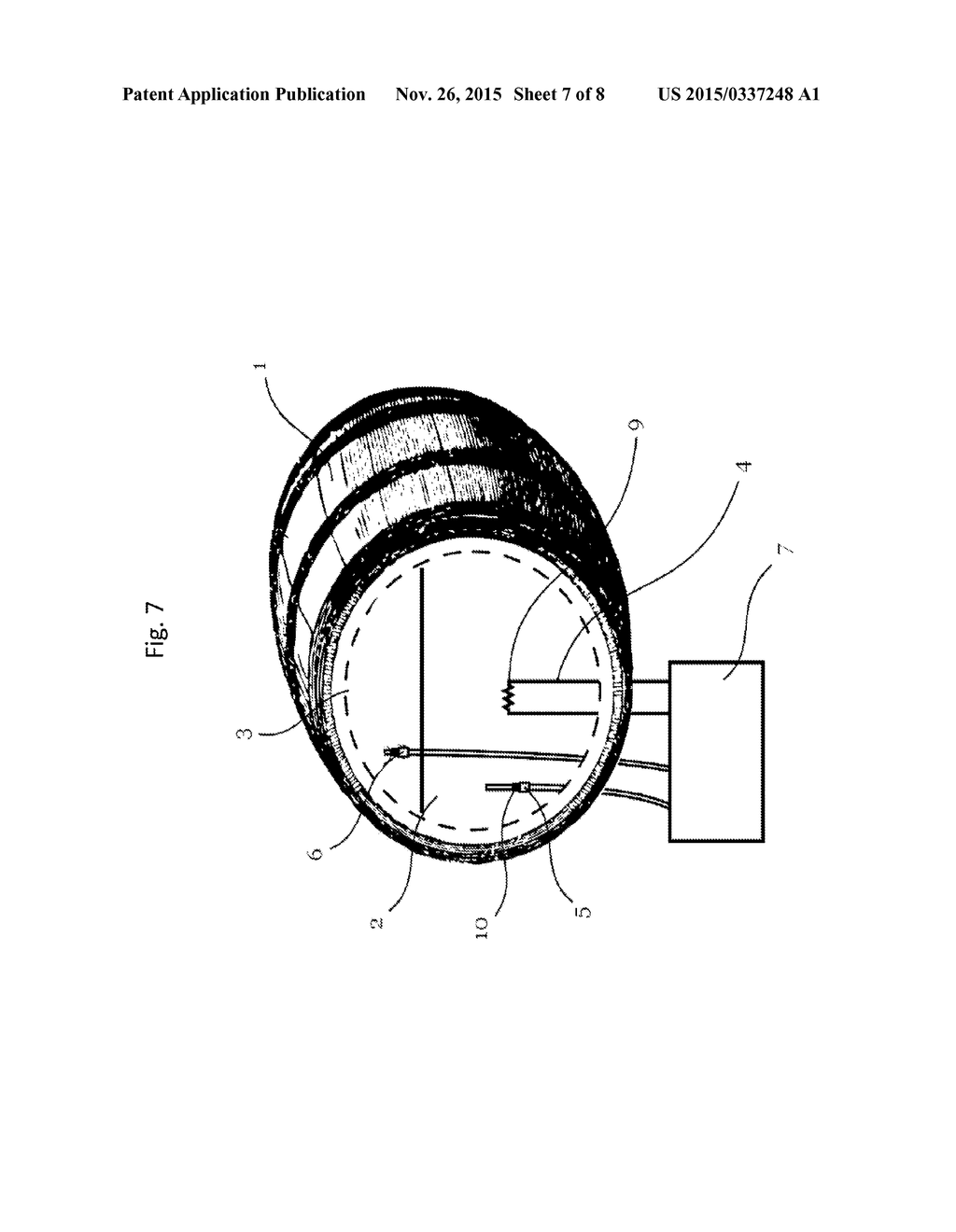 METHOD FOR RAPID MATURATION OF DISTILLED SPIRITS USING LIGHT AND HEAT     PROCESSES - diagram, schematic, and image 08