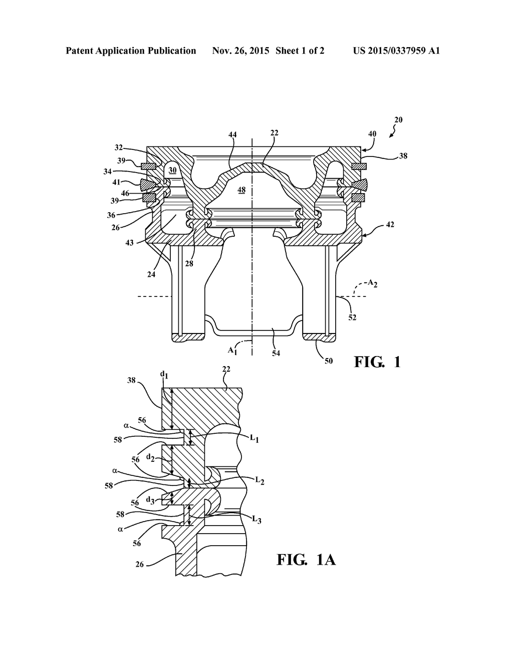 PISTON WITH KEYSTONE SECOND RING GROOVE FOR HIGH TEMPERATURE INTERNAL     COMBUSTION ENGINES - diagram, schematic, and image 02