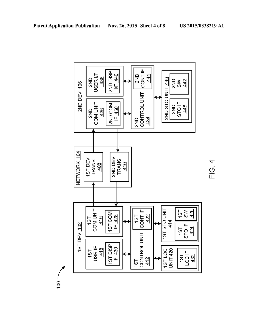 NAVIGATION SYSTEM WITH COMMUNICATION MECHANISM AND METHOD OF OPERATION     THEREOF - diagram, schematic, and image 05