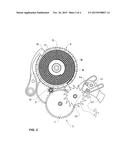 TIMEPIECE PALLET FORK FOR MECHANICAL OSCILLATOR AND TIMEPIECE TIME-DELAY     RELEASE MECHANISM diagram and image