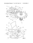 TIMEPIECE PALLET FORK FOR MECHANICAL OSCILLATOR AND TIMEPIECE TIME-DELAY     RELEASE MECHANISM diagram and image