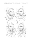 TIMEPIECE PALLET FORK FOR MECHANICAL OSCILLATOR AND TIMEPIECE TIME-DELAY     RELEASE MECHANISM diagram and image