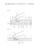 TOUCH DETECTION DEVICE, TOUCH DETECTION METHOD AND TOUCH SCREEN PANEL,     USING DRIVING BACK PHENOMENON, AND DISPLAY DEVICE WITH BUILT-IN TOUCH     SCREEN PANEL diagram and image