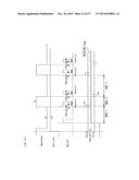 TOUCH DETECTION DEVICE, TOUCH DETECTION METHOD AND TOUCH SCREEN PANEL,     USING DRIVING BACK PHENOMENON, AND DISPLAY DEVICE WITH BUILT-IN TOUCH     SCREEN PANEL diagram and image