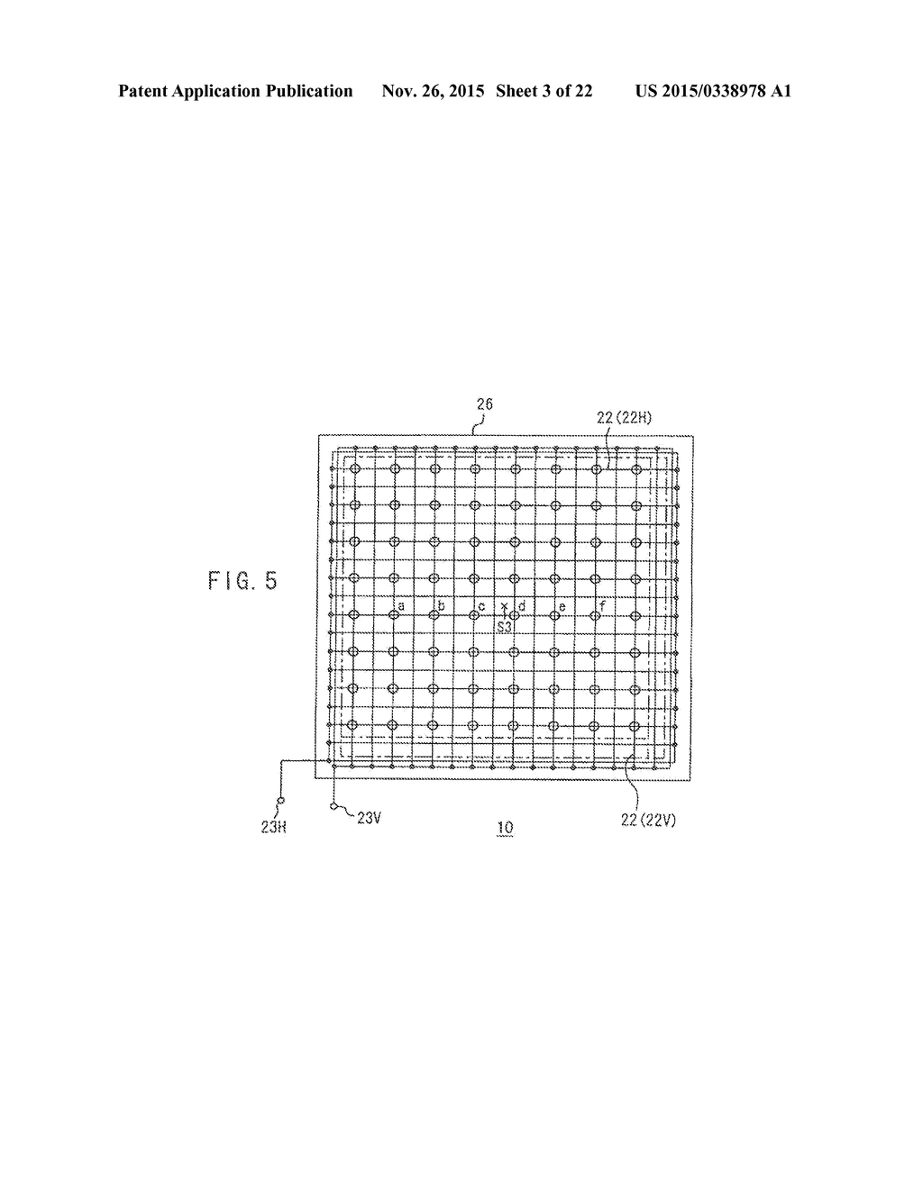 INFORMATION DISPLAY APPARATUS WITH PROXIMITY DETECTION PERFORMANCE AND     INFORMATION DISPLAY METHOD USING THE SAME - diagram, schematic, and image 04