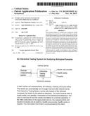 INTERACTIVE TESTING SYSTEM FOR ANALYSING BIOLOGICAL SAMPLES diagram and image