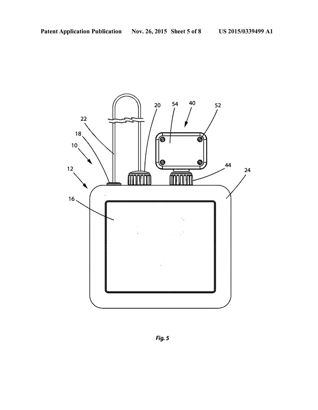 SECURE OPTIONALLY PASSIVE RFID TAG OR SENSOR WITH EXTERNAL POWER SOURCE     AND DATA LOGGING - diagram, schematic, and image 06