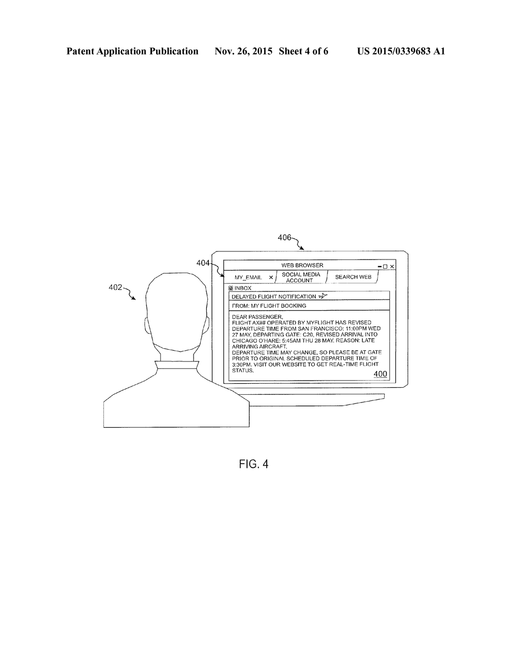 METHOD AND APPARATUS FOR PROVIDING CUSTOMER NOTIFICATIONS - diagram, schematic, and image 05