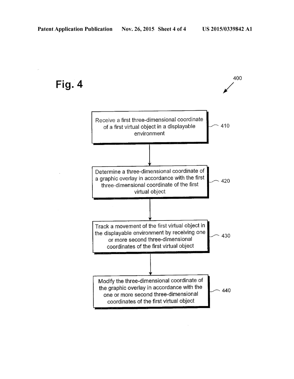 System and Method for Rendering in Accordance with Location of Virtual     Objects in Real-Time - diagram, schematic, and image 05