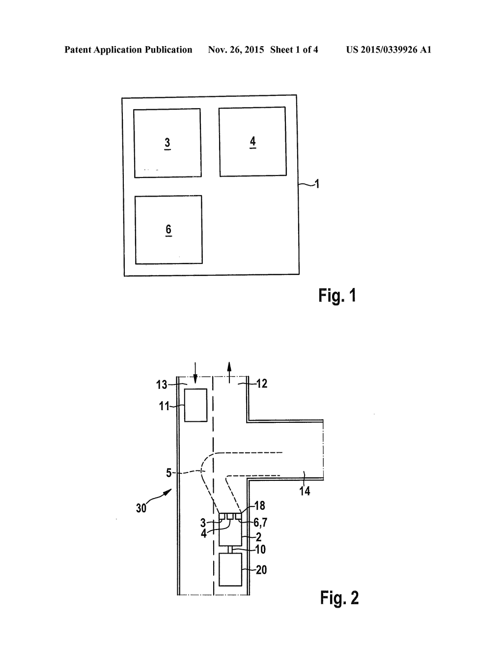 Traffic warning apparatus and traffic warning method for warning traffic     participants about a hazard region - diagram, schematic, and image 02