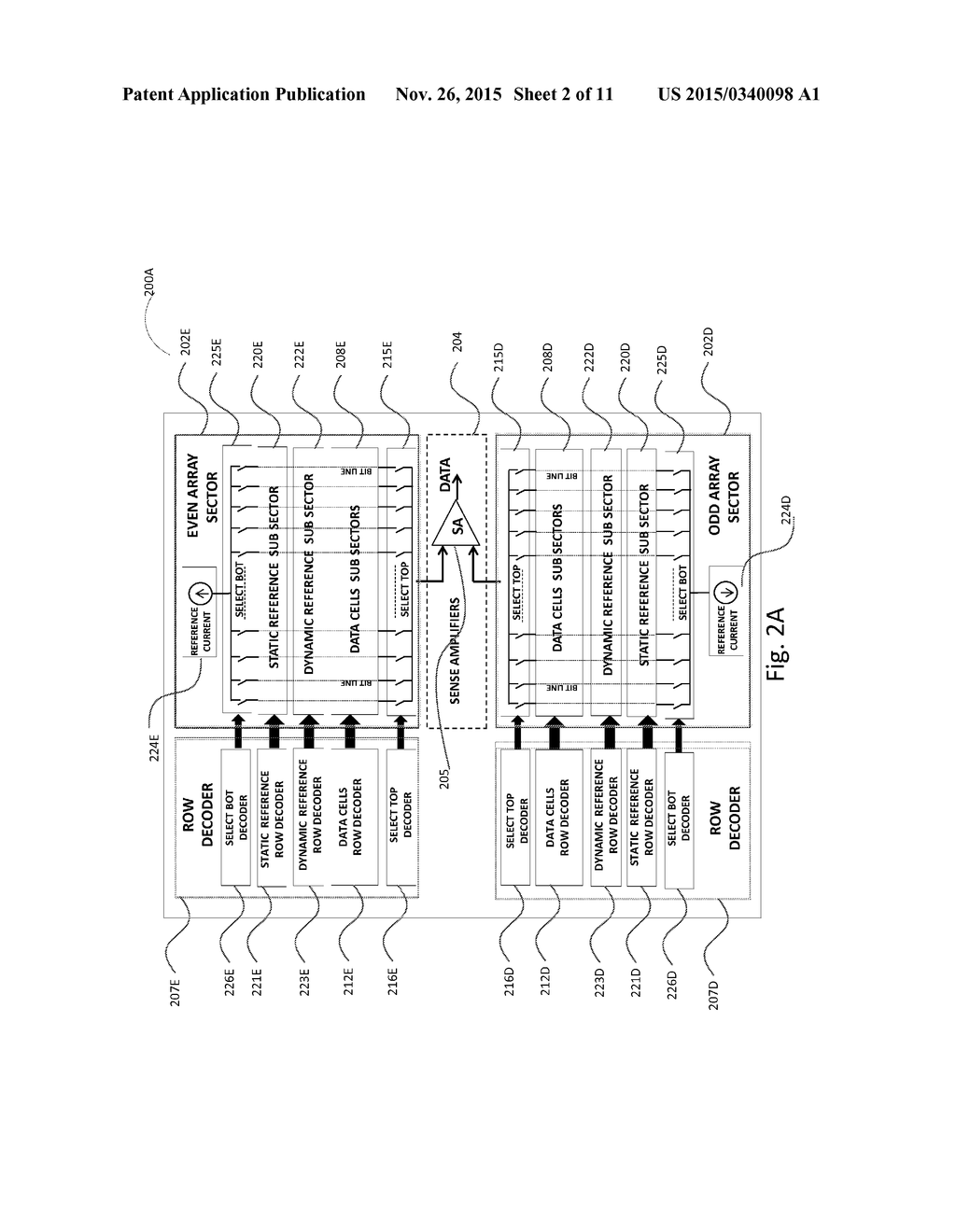 METHODS, CIRCUITS, DEVICES AND SYSTEMS FOR SENSING AN NVM CELL - diagram, schematic, and image 03