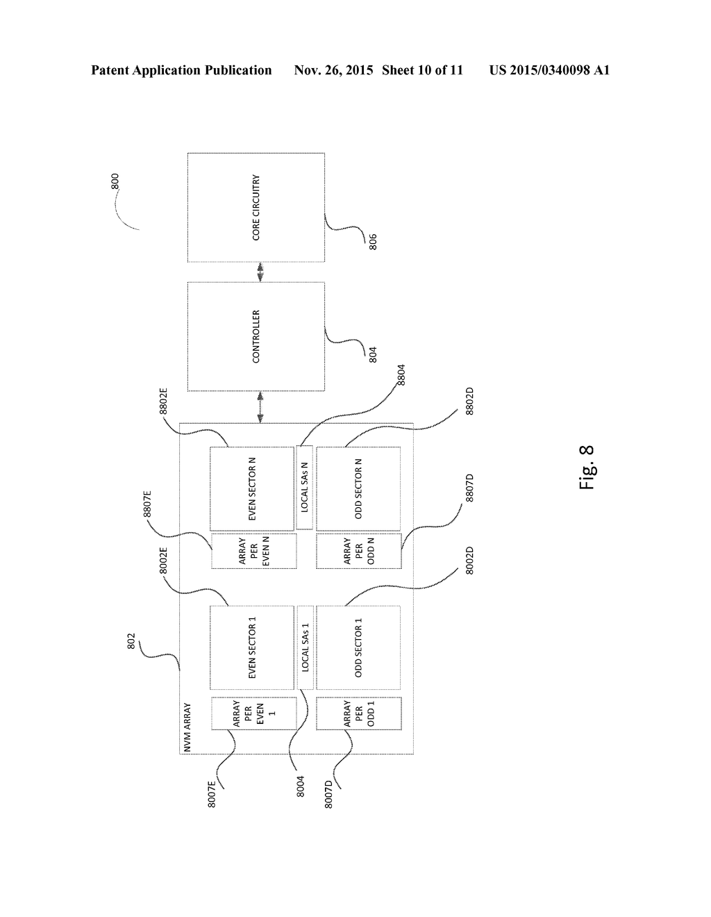 METHODS, CIRCUITS, DEVICES AND SYSTEMS FOR SENSING AN NVM CELL - diagram, schematic, and image 11