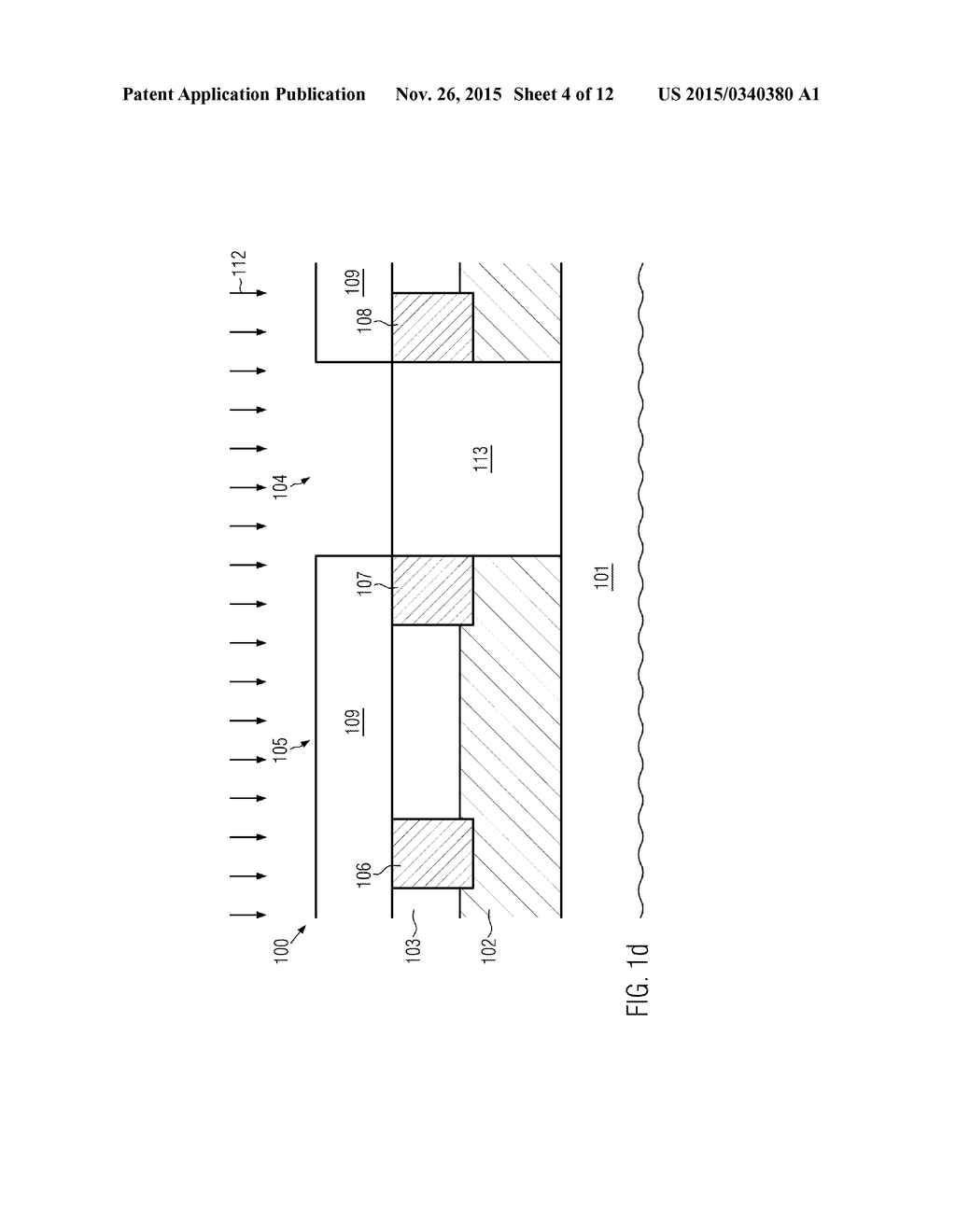 INTEGRATED CIRCUIT INCLUDING A SEMICONDUCTOR-ON-INSULATOR REGION AND A     BULK REGION - diagram, schematic, and image 05