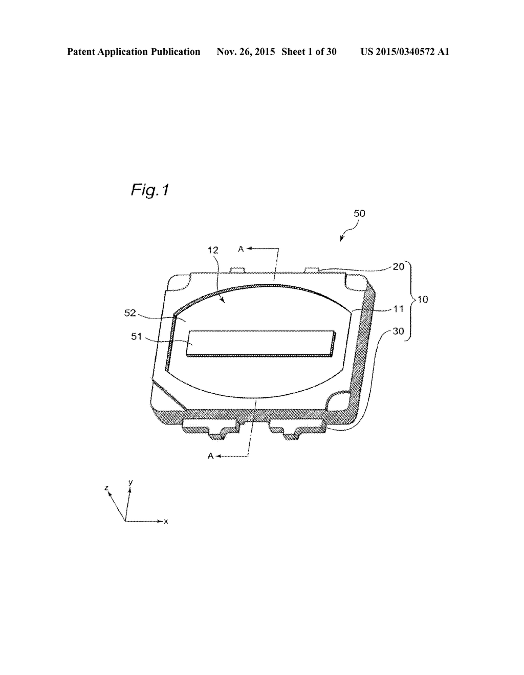 MOLDED PACKAGE FOR LIGHT EMITTING DEVICE - diagram, schematic, and image 02