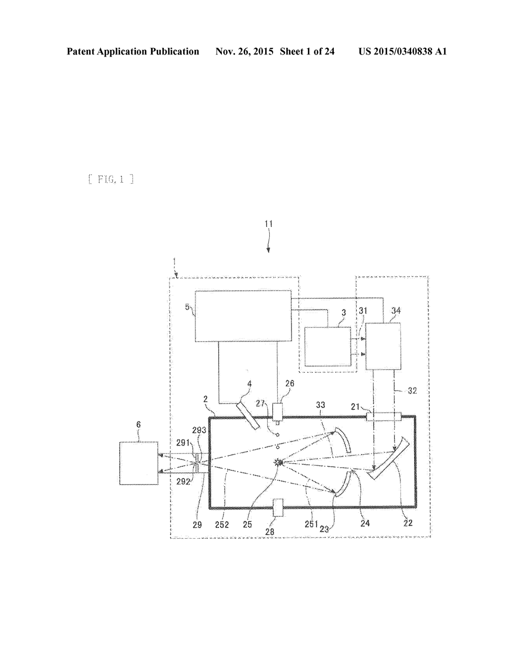 LASER APPARATUS AND EXTREME ULTRAVIOLET LIGHT GENERATION SYSTEM - diagram, schematic, and image 02