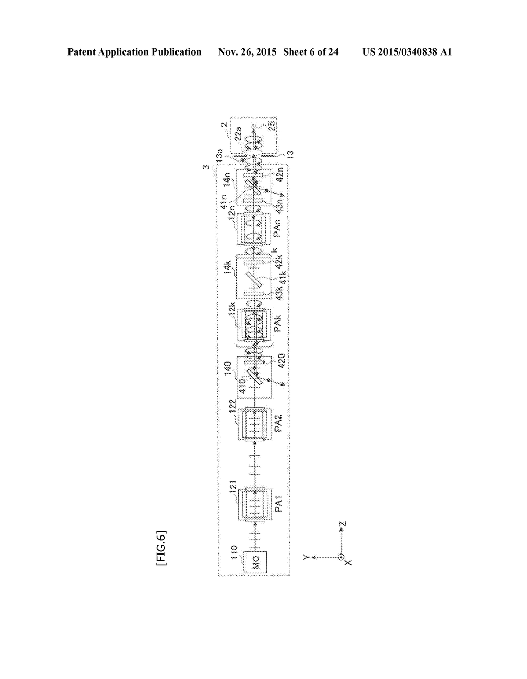 LASER APPARATUS AND EXTREME ULTRAVIOLET LIGHT GENERATION SYSTEM - diagram, schematic, and image 07