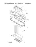 STATOR SEAT OF MOTOR, AND CONNECTOR WATERPROOF STRUCTURE THEREOF diagram and image