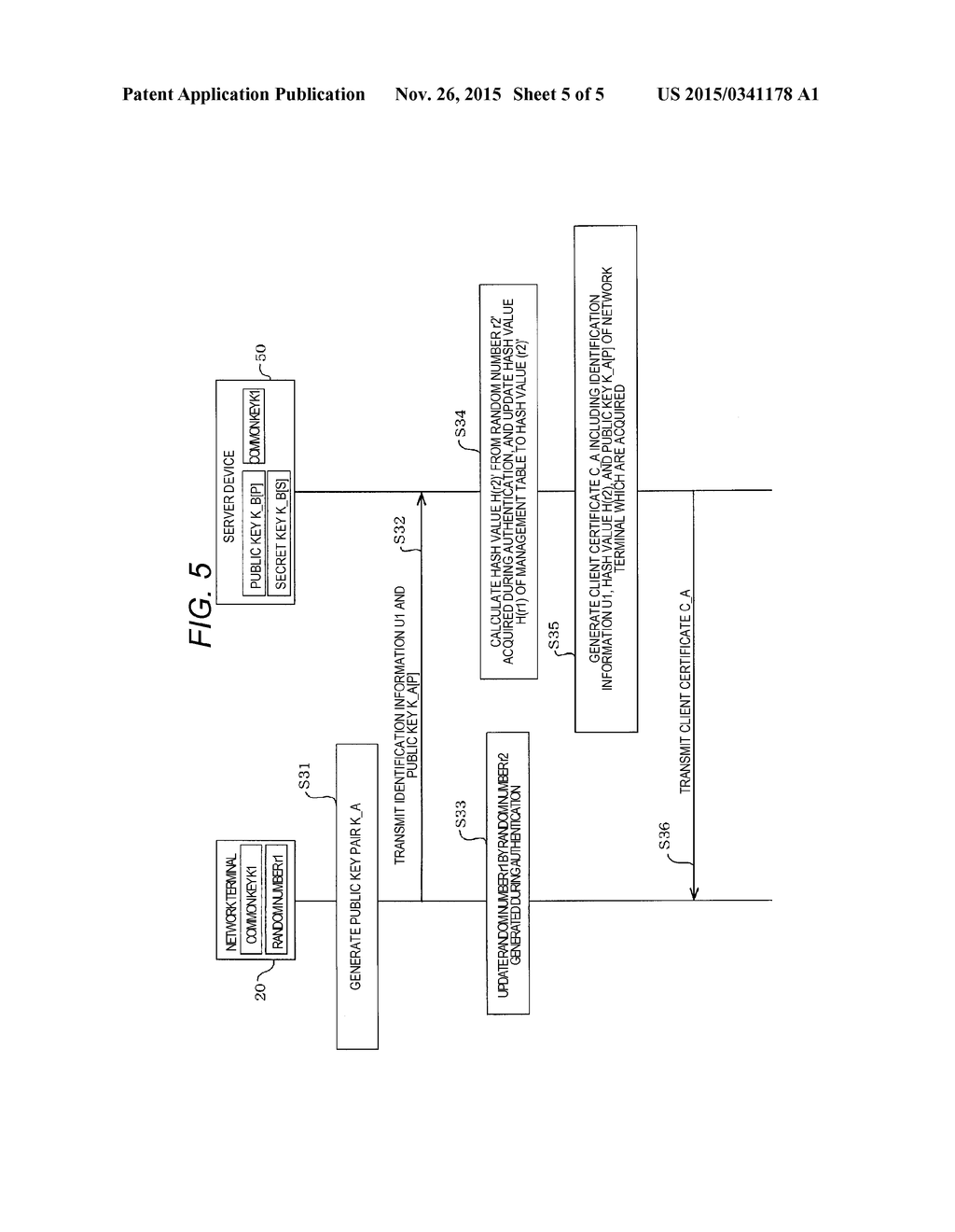 CERTIFICATE ISSUING SYSTEM, CLIENT TERMINAL, SERVER DEVICE, CERTIFICATE     ACQUISITION METHOD, AND CERTIFICATE ISSUING METHOD - diagram, schematic, and image 06