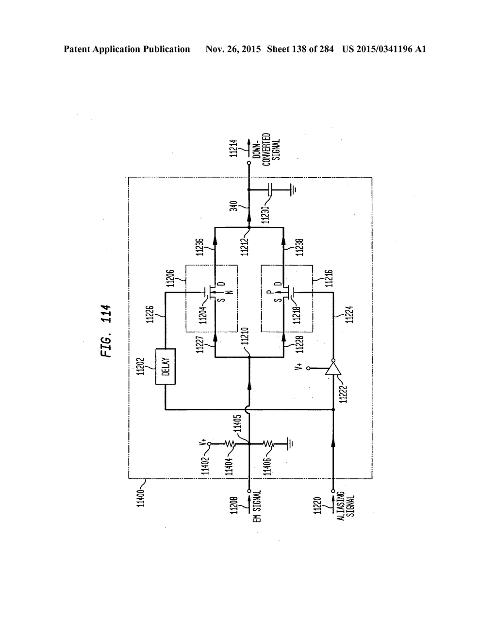 Method and System for Down-Converting an Electromagnetic Signal, and     Transforms for Same, and Aperture Relationships - diagram, schematic, and image 139