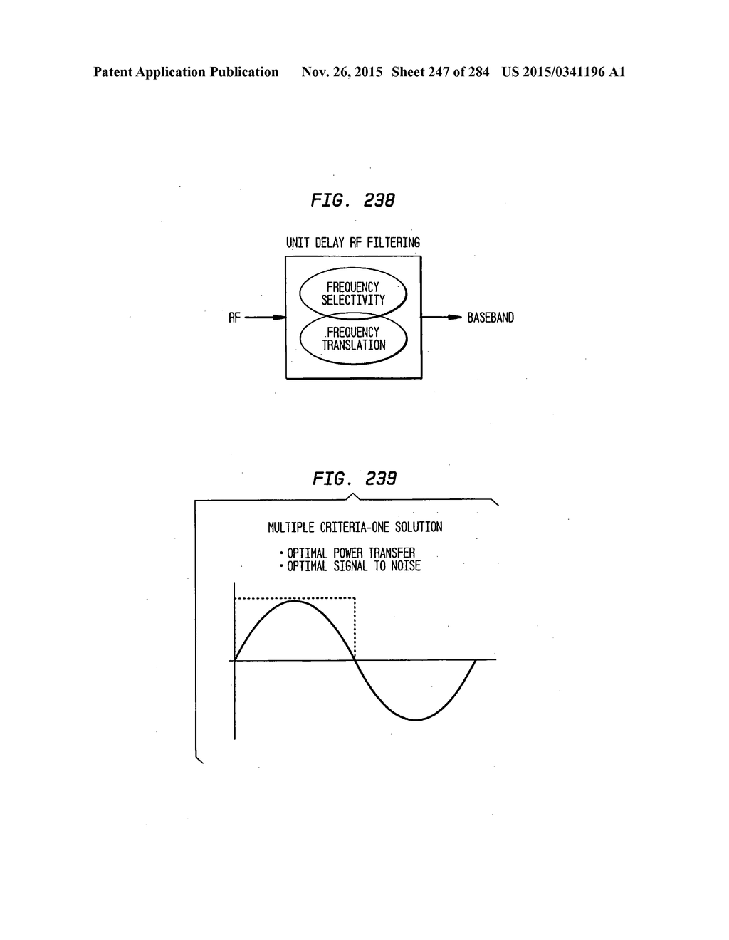 Method and System for Down-Converting an Electromagnetic Signal, and     Transforms for Same, and Aperture Relationships - diagram, schematic, and image 248