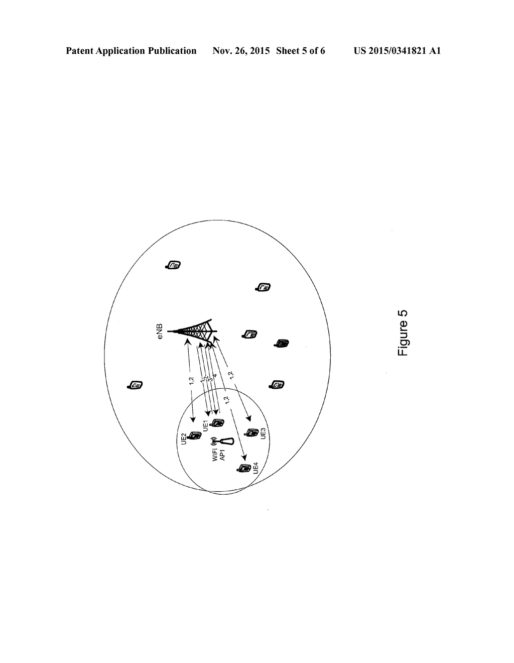 INFORMATION EXCHANGE FOR CELLULAR NON-CELLULAR INTERWORKING - diagram, schematic, and image 06