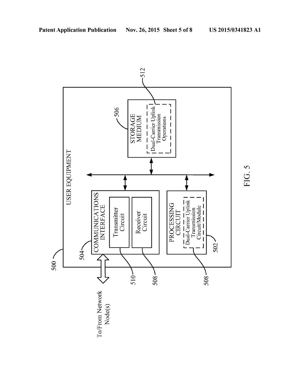 DEVICES AND METHODS FOR FACILITATING UPLINK TRANSMISSIONS ON TWO OR MORE     CARRIERS - diagram, schematic, and image 06